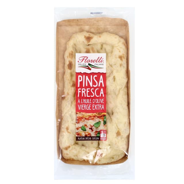3760077530356 - Florelli Fresco - Pinsa Fresca à l'huile d'Olive Vierge Extra