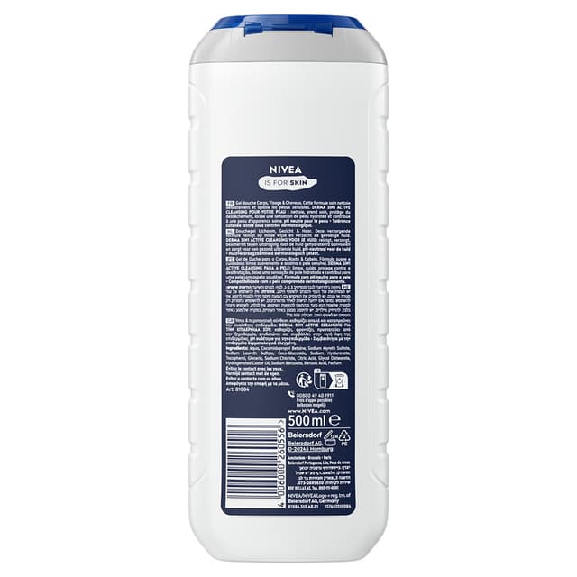 4006000260556 - Nivea Men - Gel douche 5en1 apaisant vitamine E et hyaluron
