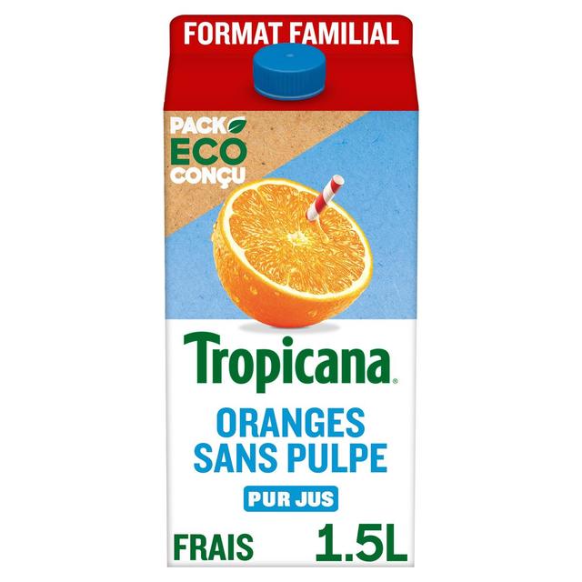 5410188030556 - Tropicana - Jus d'oranges sans pulpe