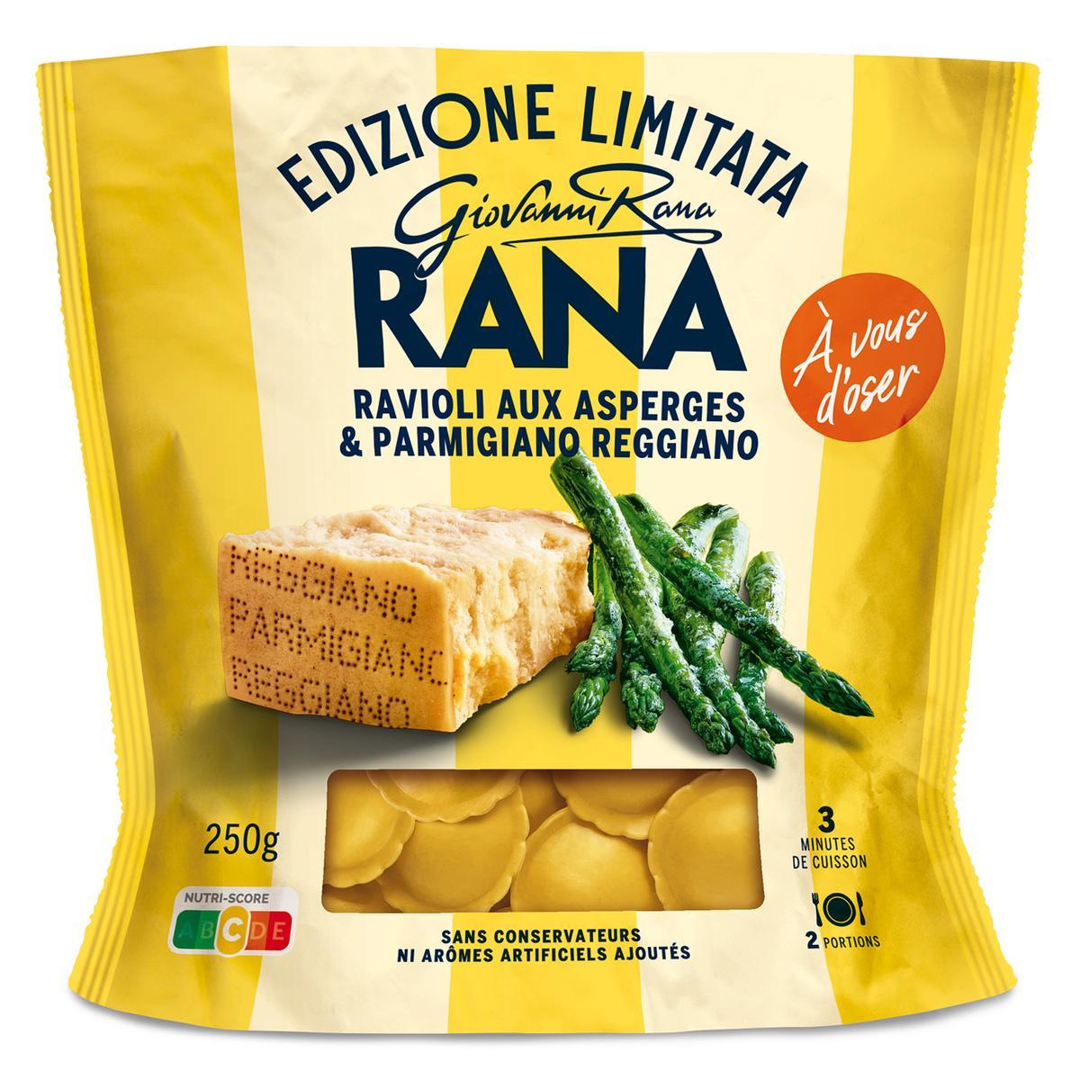 8001665730556 - Giovanni Rana - Ravioli aux Asperges & Parmigiano Regiano