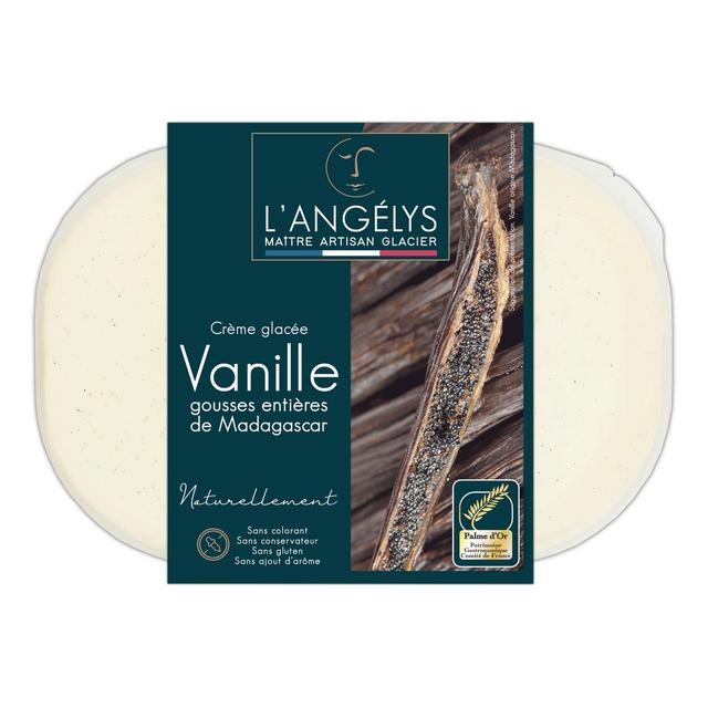 3760039982056 - L'Angelys - Crème glacée artisanale Vanille gousses entières de Madagascar