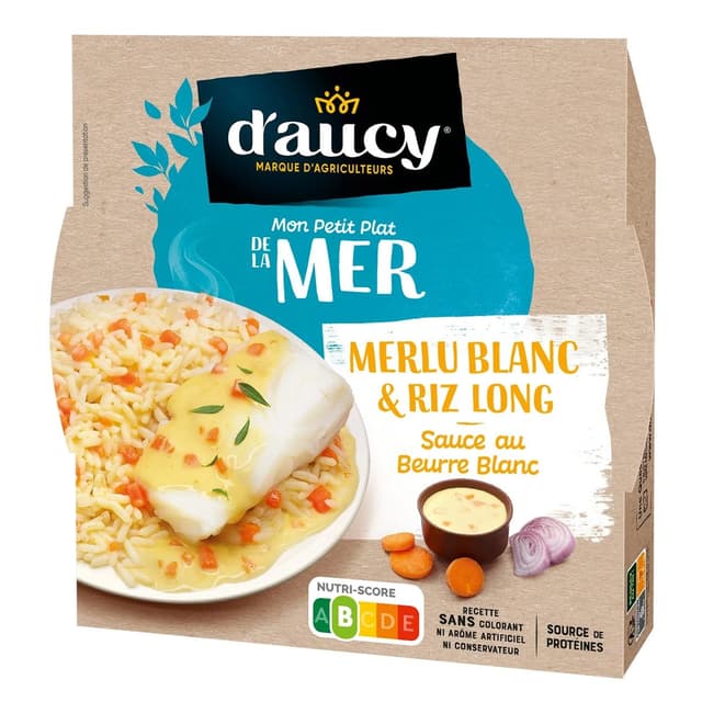 3017800132456 - D'aucy - Filet de merlu blanc micro-ondable