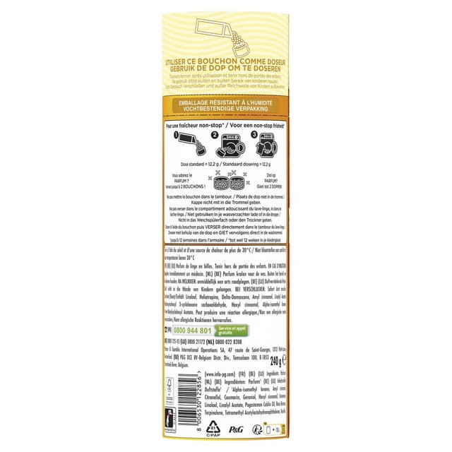 8006530122856 - Lenor - Parfum de Linge en Perles Ambre et Orchidée