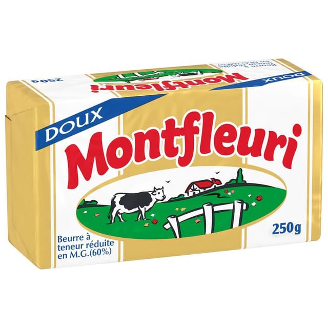 3451790563256 - Montfleuri - Beurre doux allégé