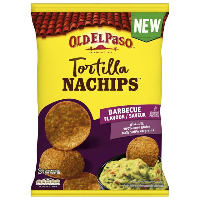 8410076483256 - Old el Paso - Chips Tortilla Saveur Barbecue