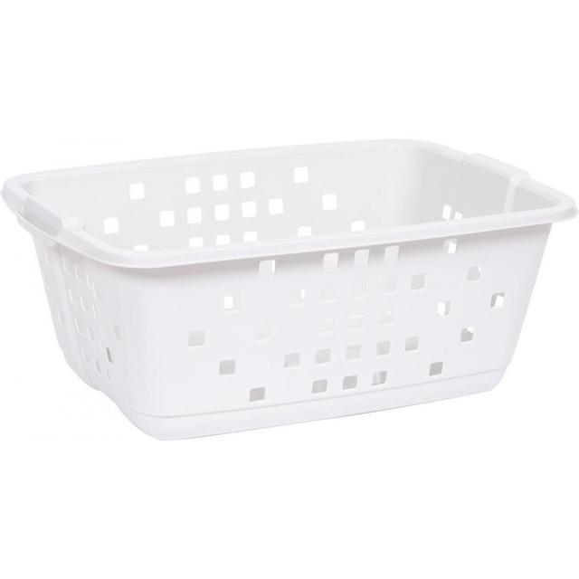 3086960244156 - Eda - Corbeille à linge Blanc cérusé