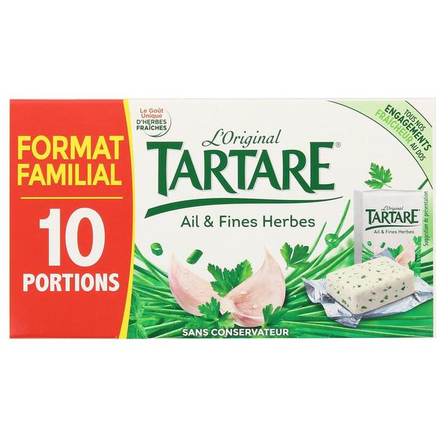 3272770014656 - Tartare - Fromage à tartiner Ail et fines herbes, 160g