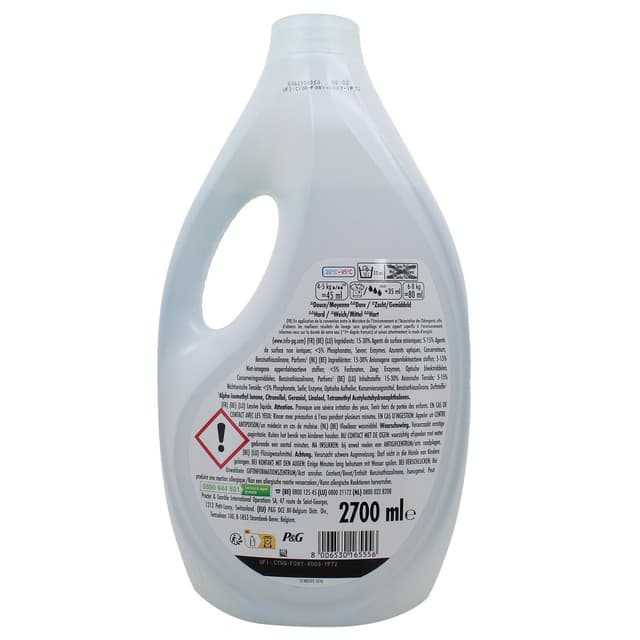 8006530165556 - Ariel - Lessive liquide Ultra détachant