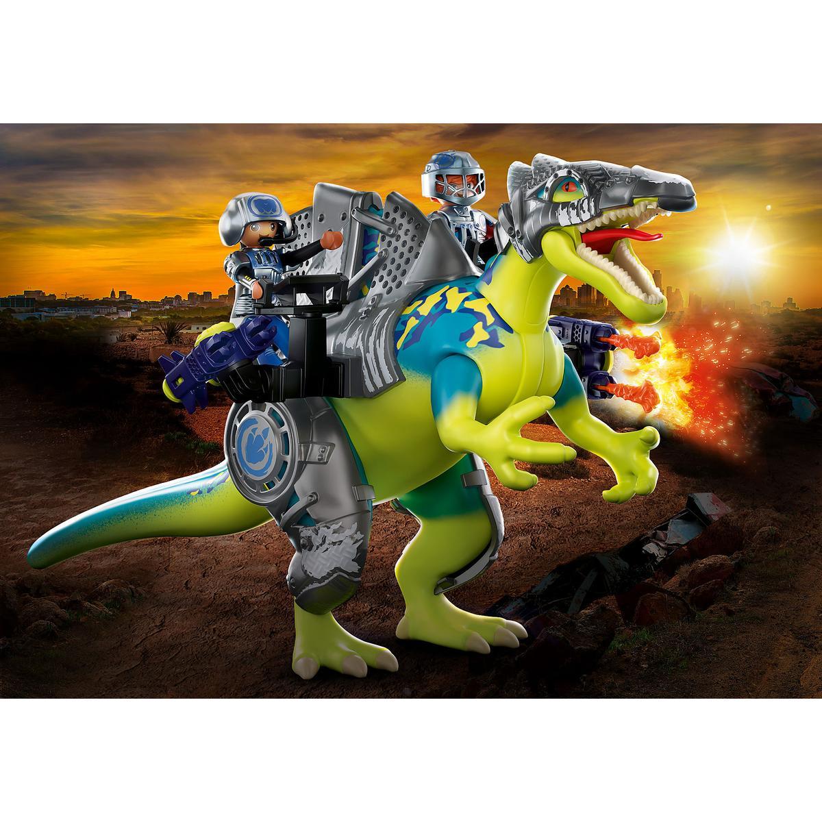 4008789706256 - PLAYMOBIL® Dino Rise - Spinosaure et combattants 