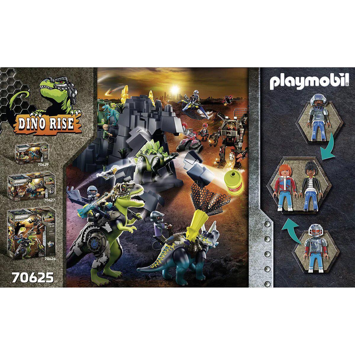 4008789706256 - PLAYMOBIL® Dino Rise - Spinosaure et combattants 