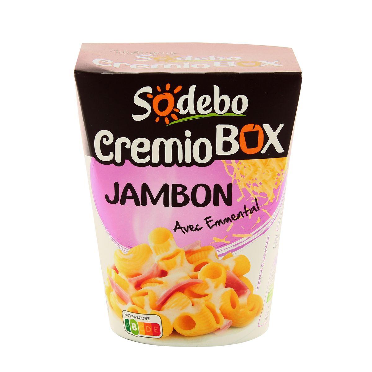 Sodebo - CremioBox Jambon à la Crème avec Emmental