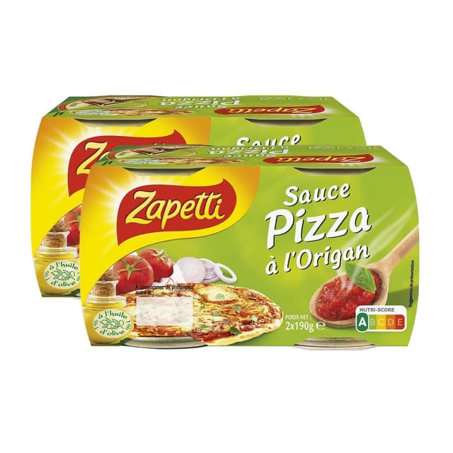 2050000417856 - Zapetti - Sauce Pizza à l'Origan