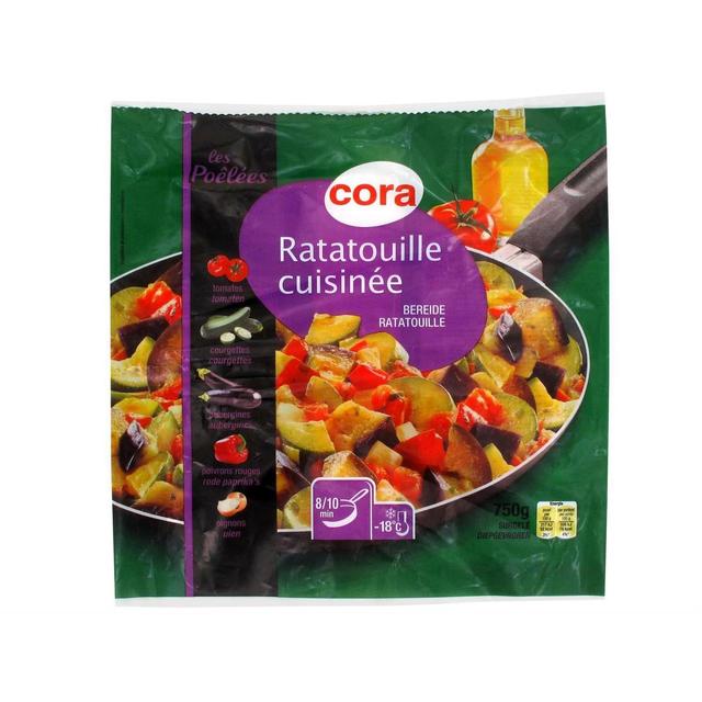 3257981937956 - Cora - Ratatouille cuisinée avec sauce