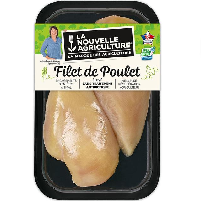 3435660768156 - La Nouvelle Agriculture - Filets de Poulet Jaune Bleu Blanc Coeur
