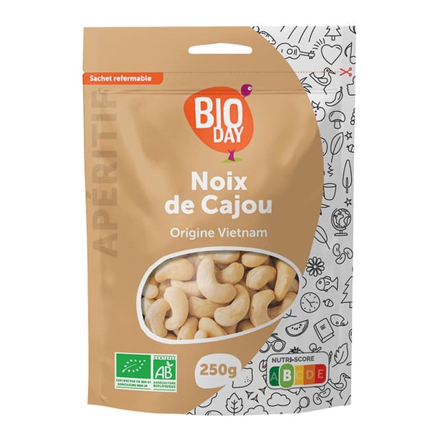 3760099538156 - Bioday - Noix de Cajou bio