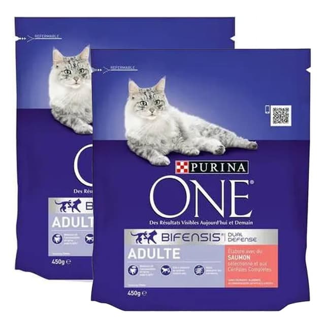 2050000418556 - Purina - One - Croquettes Saumon pour Chat Adulte