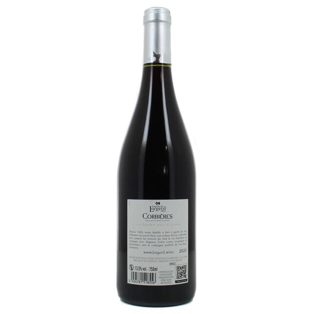 3454781518556 - Corbières Rouge AOP - La Combe Oliviers
