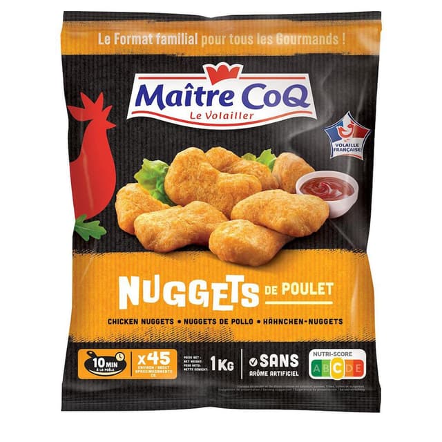 3230890028656 - Maître Coq - Nuggets de poulet