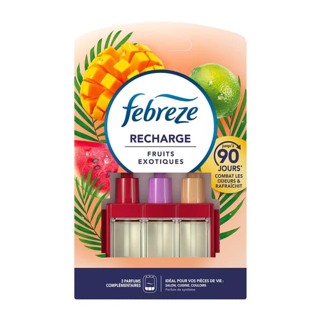 8700216539456 - Febreze - Désodorisant Recharge Fruits exotiques