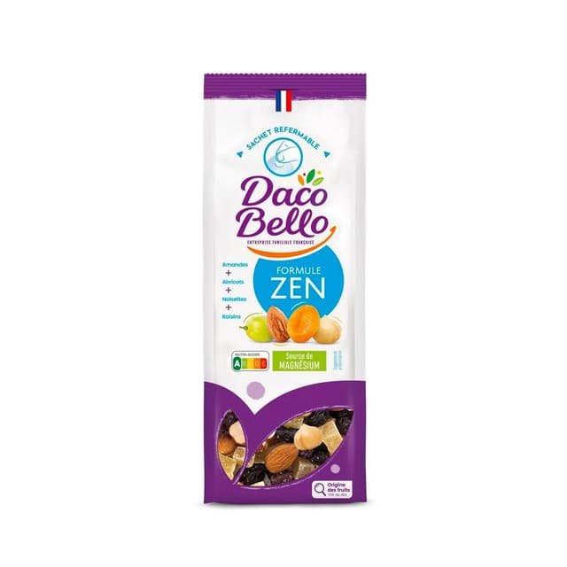 3270720090057 - Daco Bello - Formule Zen Mélange de Fruits Secs et à Coques