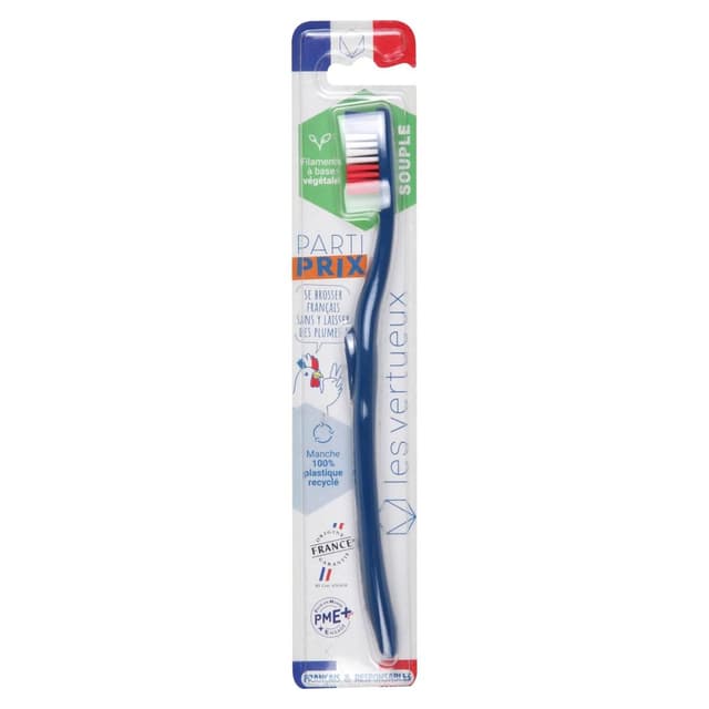 3700376700357 - Les Vertueux - Brosse à dents souple