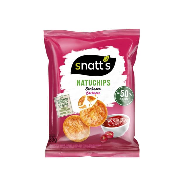 8413164021057 - Snatt's - Natuchips pop Barbecue 23g