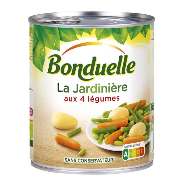 3083680001557 - Bonduelle - Jardinière aux 4 Légumes