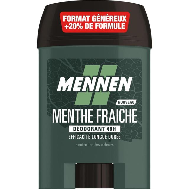 3600551071657 - Mennen - Déodorant Stick Natural Force Menthe Fraîche