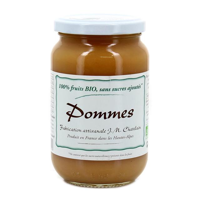 3338043602057 - Jean-Marc Chatelain - Pommes bio sans sucre ajouté