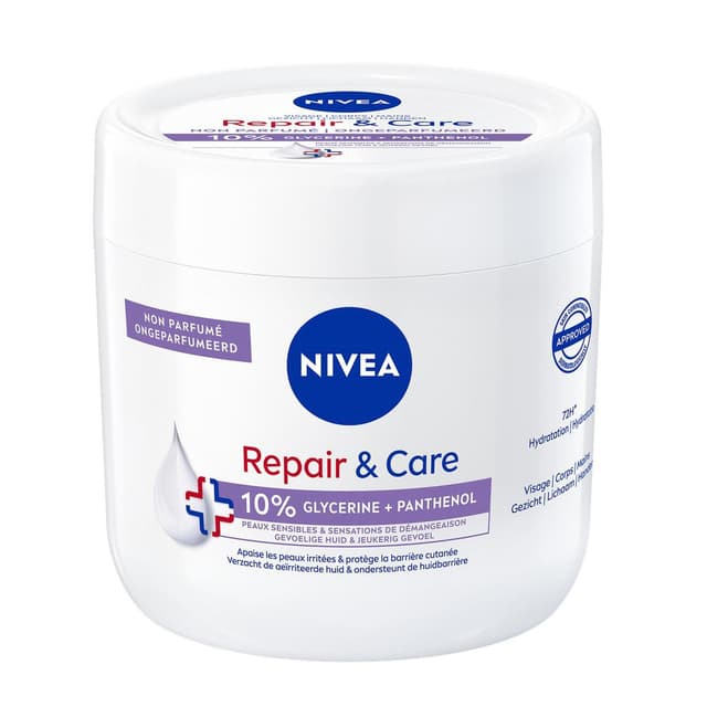 4006000102757 - Nivea - Crème Réparateur et Soin Corps