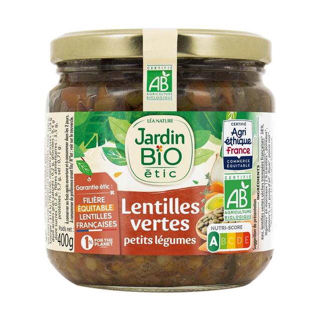 3478820023757 - Jardin Bio Etic - Lentilles Vertes Petits Légumes Bio
