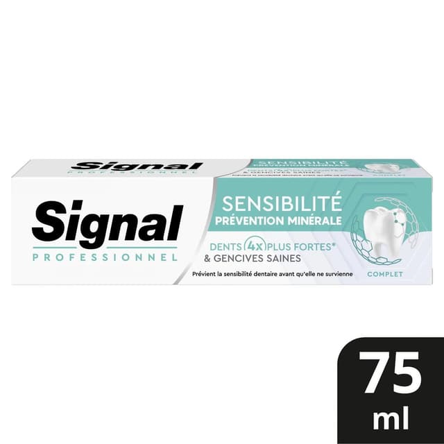 8720181503757 - Signal - Dentifrice Sensibilité Protection Minérale Complet