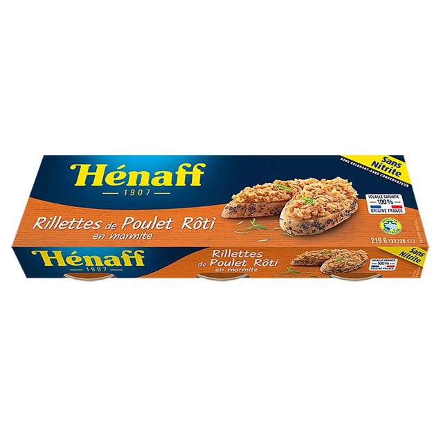 3537580704457 - Henaff - Rillettes Bretones au Poulet Rôti