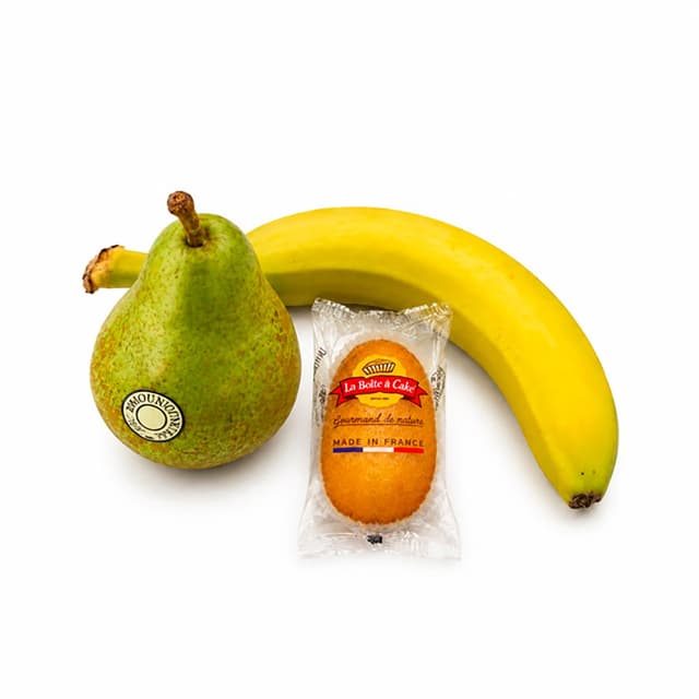 2050000424557 -  - Pack goûter  Banane, Poire, Cake*