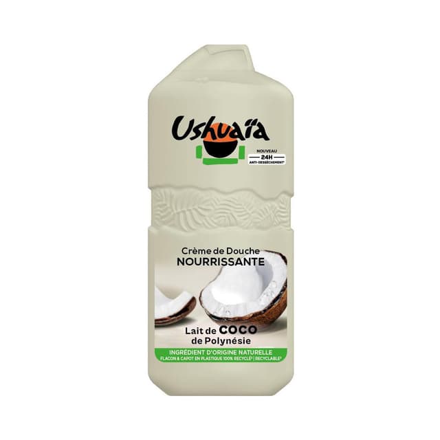3600551175157 - Ushuaïa - Crème de douche nourrissante au lait de coco de Polynésie