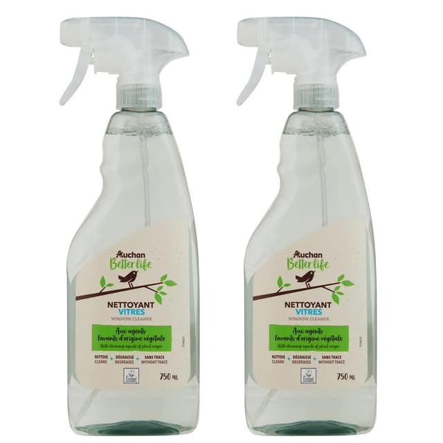 2050000415357 - Auchan Better Life - Spray nettoyant vitres