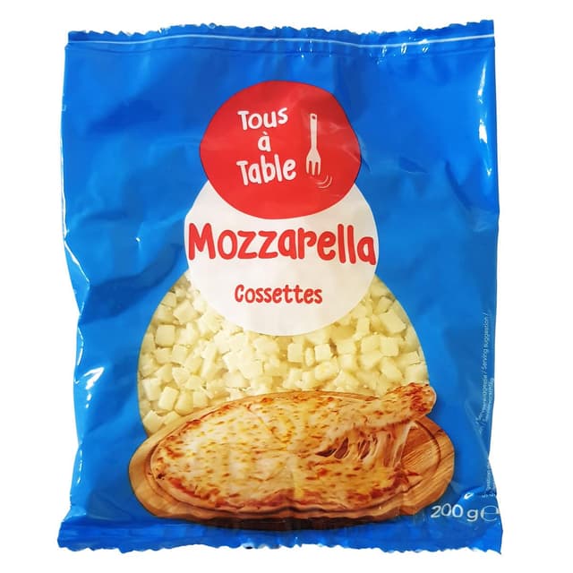 3060921456857 - Tous à table - Cossette mozzarella