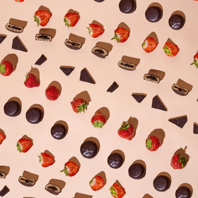 4255582817157 - Koro - Duo Chocolat Noir à la Fraise Bio 