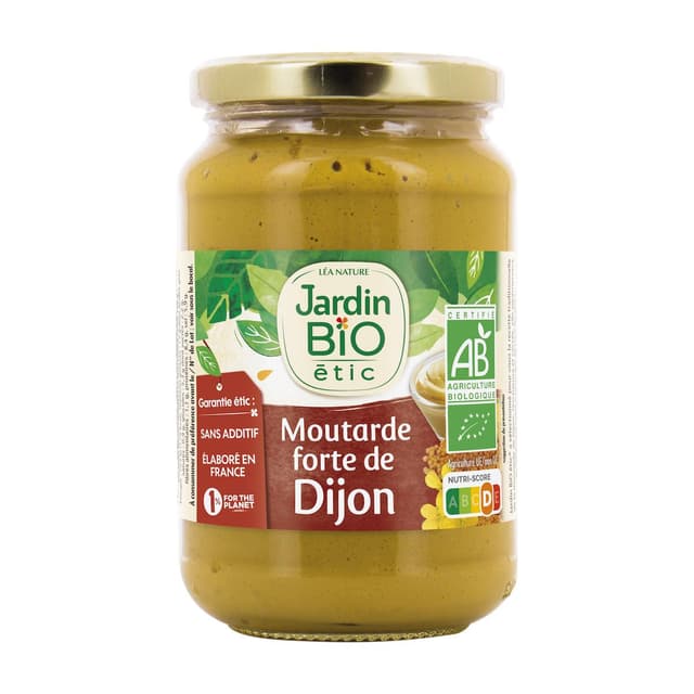 3478820007757 - Jardin Bio Etic - Moutarde forte de Dijon Bio