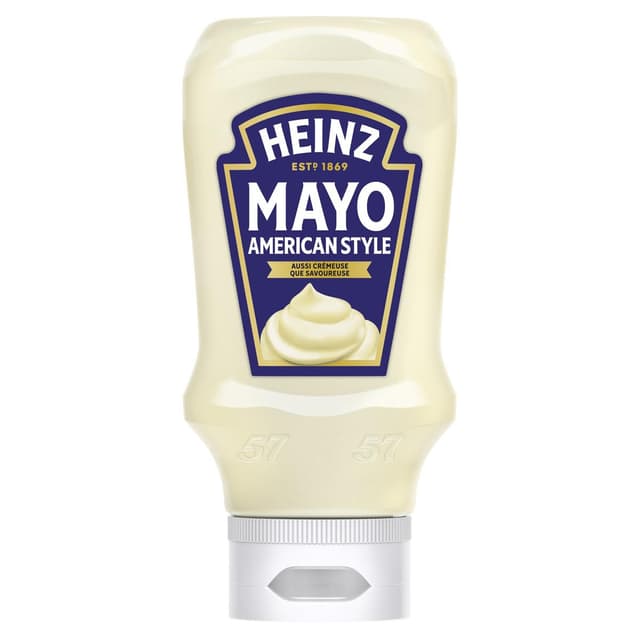 0000087157857 - Heinz - Mayonnaise American Style en Flacon Souple Squeeze Top Down