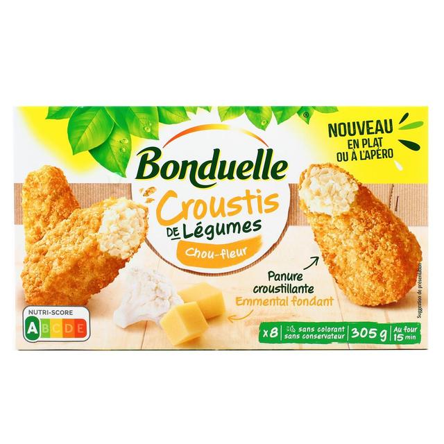 3083681147957 - Bonduelle - Croustis de Légumes - Choux Fleurs Emmental