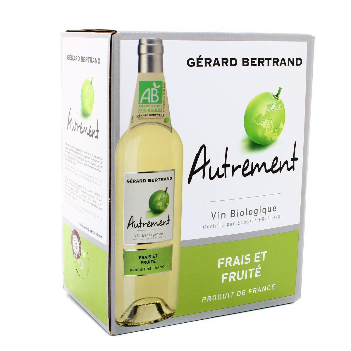 Vin De France blanc - Gérard Bertrand, cuvée Autrement Bio