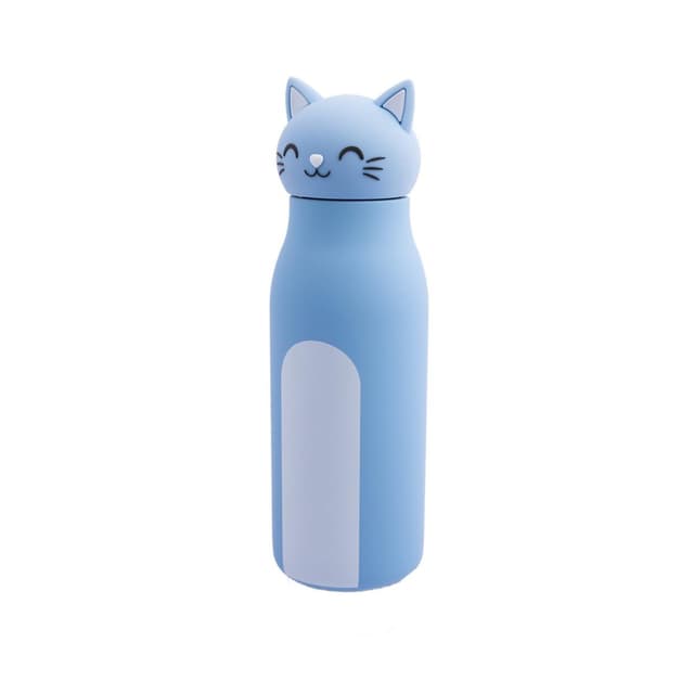 5404035729557 - Dotz - Bouteille en acier inoxydable à double paroi avec paille en silicone Mia