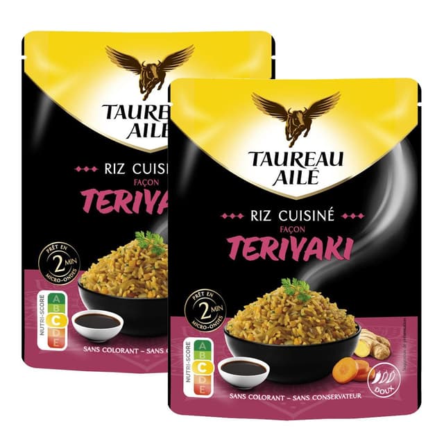2050000399657 - Taureau Ailé - Riz micro ondes express façon Teriyaki