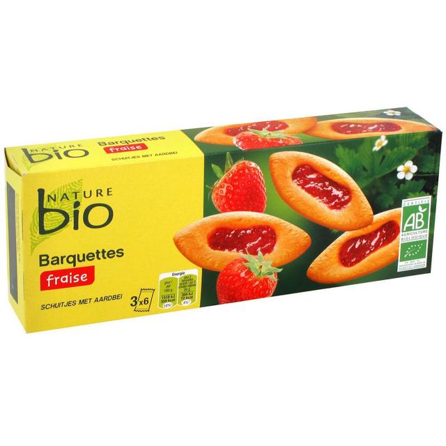 3257986789857 - Nature Bio - Barquettes fraise bio