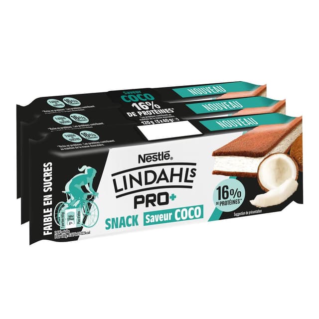 8033629409857 - LINDAHLS PRO  - Snacks saveur coco