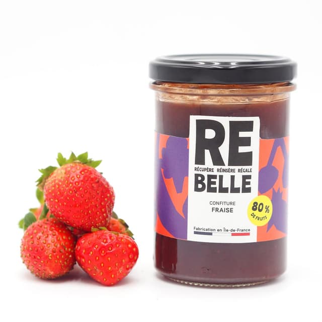 3760262730158 - Confiture Re-Belle - Confiture de Fraise 