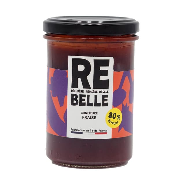 3760262730158 - Confiture Re-Belle - Confiture de Fraise 