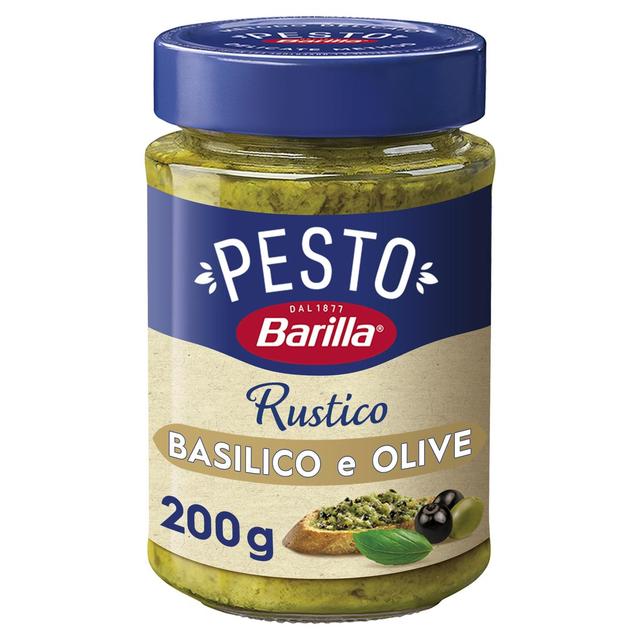 8076809580458 - Barilla - Sauce Pesto Rustico Basilic et Olives