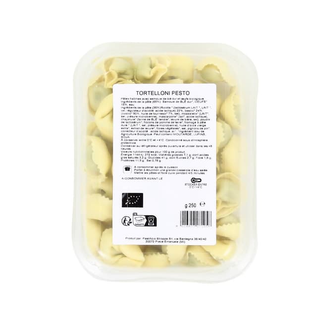 8016857071058 - Stroppa Pastificio - Tortelloni Pesto, Bio